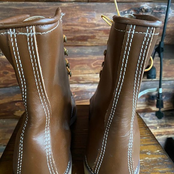 Vintage Georgia boot company marked to work boot biker boots - Picture 2 of 8